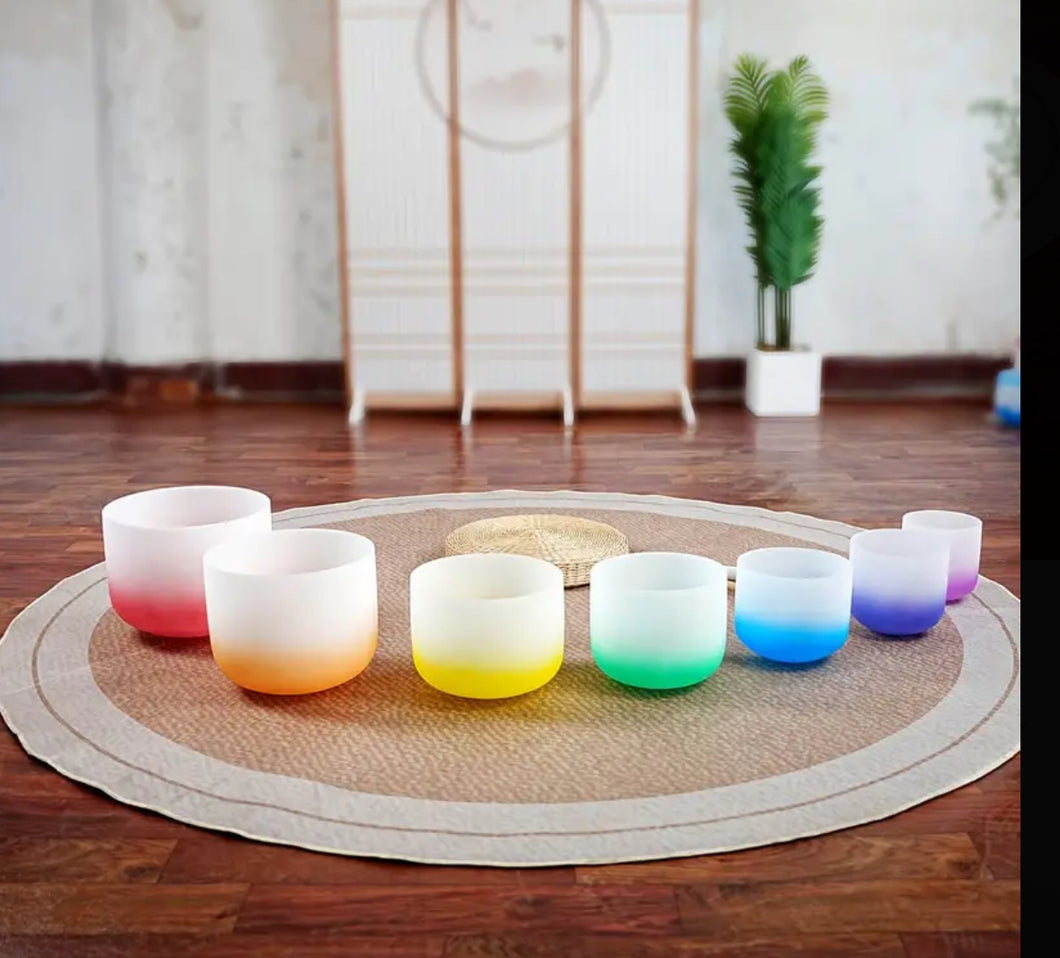 Crystal Singing Bowl Set